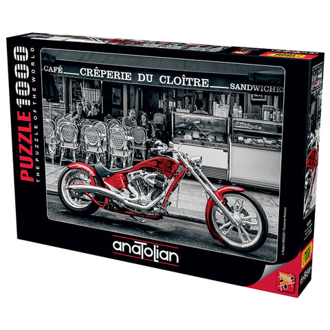 Red Chopper 1000 Piece Jigsaw Puzzle