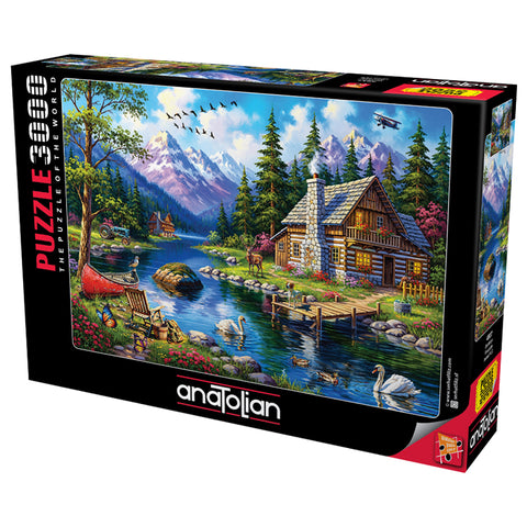 Riverside 3000 Piece Jigsaw Puzzle