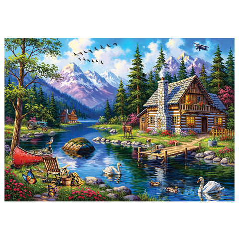 Riverside 3000 Piece Jigsaw Puzzle