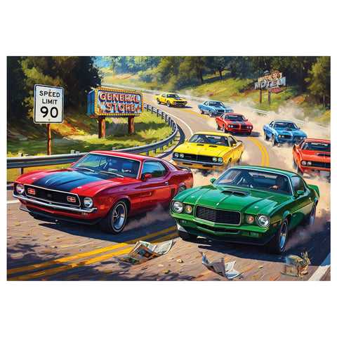 Speed Lover 260 Piece Jigsaw Puzzle