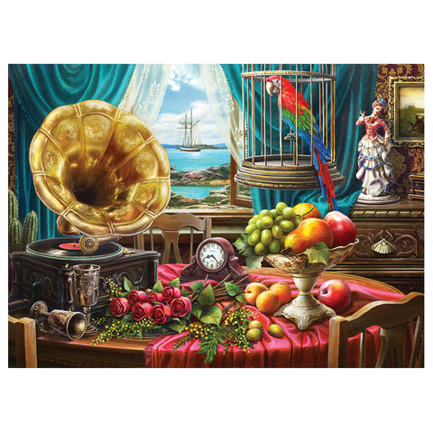 Still Life With Fruit 1000 Piece Jigsaw Puzzle