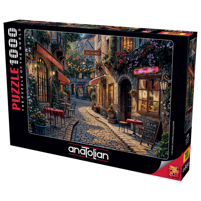 Street Bars 1000 Piece Jigsaw Puzzle – Anatolian Puzzle
