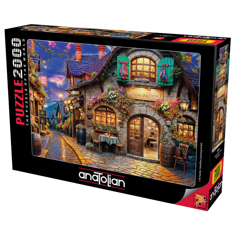 Street Bars 1000 Piece Jigsaw Puzzle – Anatolian Puzzle