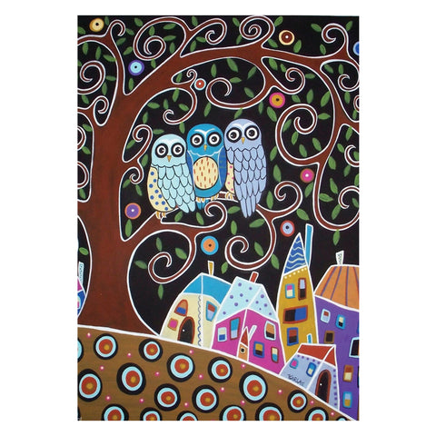 Three Owls 500 Piece Jigsaw Puzzle