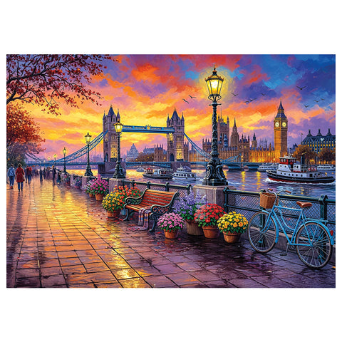 Tower Bridge II 1500 Piece Jigsaw Puzzle