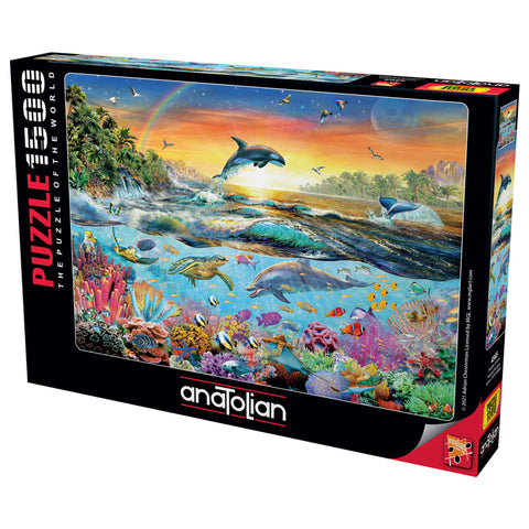 Tropical Paradise 1500 Piece Jigsaw Puzzle