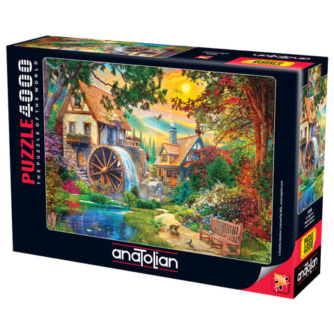 Watermill Sunset 4000 Piece Jigsaw Puzzle