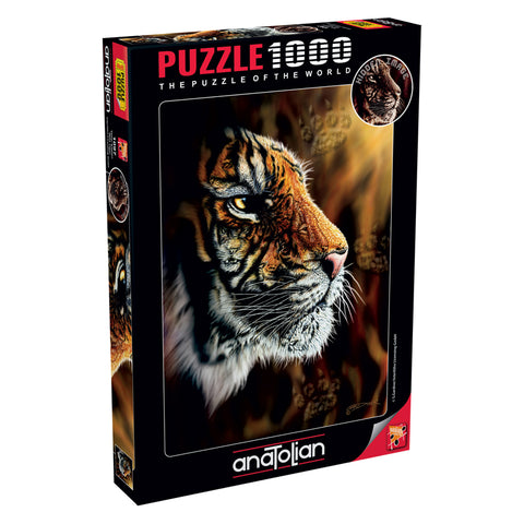 Wild Tiger 1000 Piece Jigsaw Puzzle