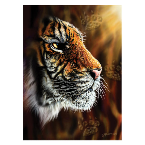 Wild Tiger 1000 Piece Jigsaw Puzzle