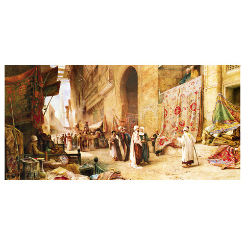 A Carpet Sale in Cairo 1500 Piece Jigsaw Puzzle