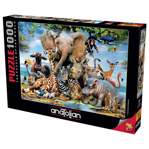 Africa Smile 1000 Piece Jigsaw Puzzle