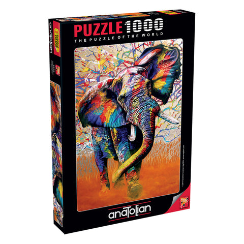 African Colours 1000 Piece Jigsaw Puzzle