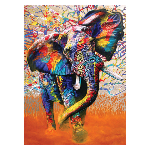 African Colours 1000 Piece Jigsaw Puzzle