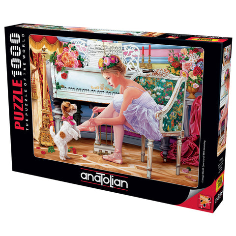 Ballerina and Her Puppy 1000 Piece Jigsaw Puzzle