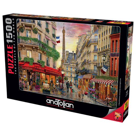 Cafe Eiffel 1500 Piece Jigsaw Puzzle