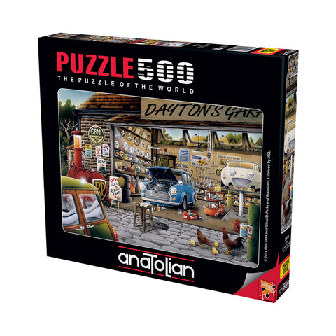 Dayton's Garage 500 Piece Jigsaw Puzzle