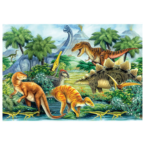 Dino Valley I 260 Piece Jigsaw Puzzle