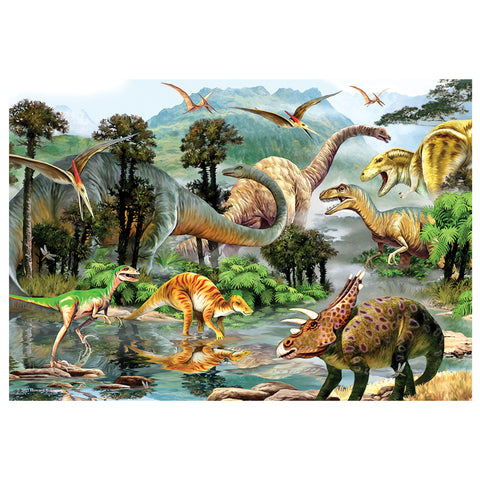 Dino Valley II 260 Piece Jigsaw Puzzle