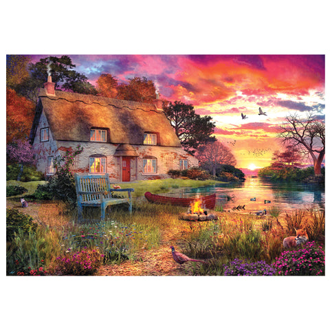 Evening Summer 260 Piece Jigsaw Puzzle