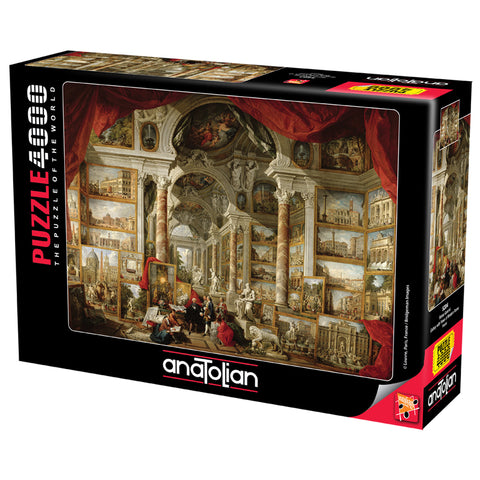 Gallery with Views of Modern Rome 4000 Piece Jigsaw Puzzle