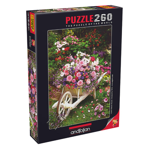 Garden Flowers 260 Piece Jigsaw Puzzle