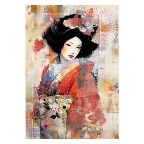 Geisha 500 Piece Jigsaw Puzzle