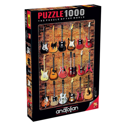 Guitar Collection 1000 Piece Jigsaw Puzzle