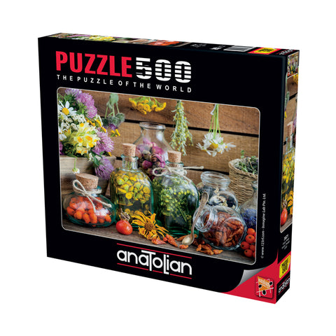 Herbal Therapy 500 Piece Jigsaw Puzzle