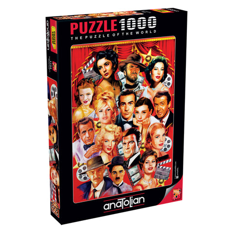 Hollywood Stars 1000 Piece Jigsaw Puzzle