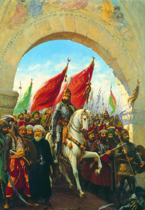 Anatolian Puzzle - Entering to Constantinople, 2000 Piece Jigsaw Puzzle, #3921