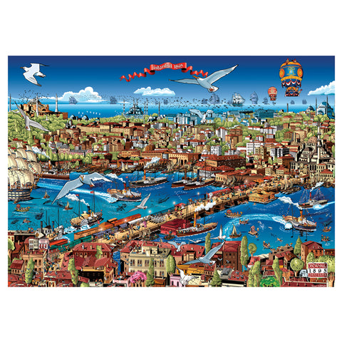 Istanbul 1895 3000 Piece Jigsaw Puzzle