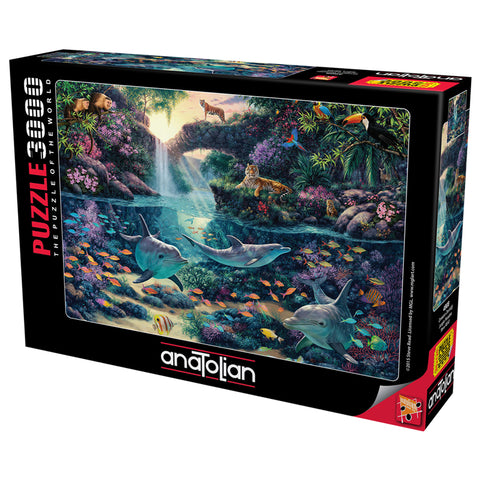 Jungle Paradise 3000 Piece Jigsaw Puzzle