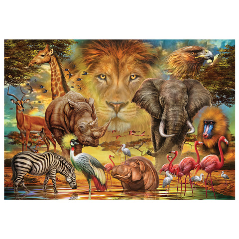 King in the Sky 260 Piece Jigsaw Puzzle