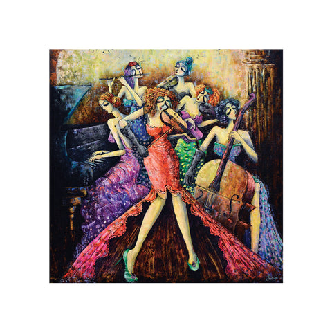 Ladies Orchestra 1024 Piece Jigsaw Puzzle