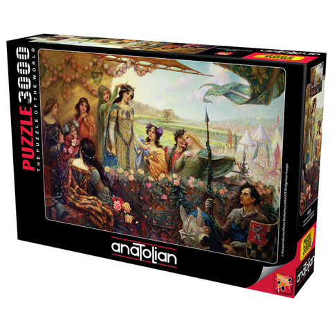 Lancelot Guinevere 3000 Piece Jigsaw Puzzle