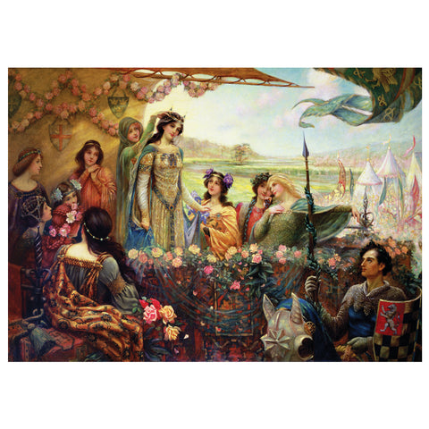 Lancelot Guinevere 3000 Piece Jigsaw Puzzle