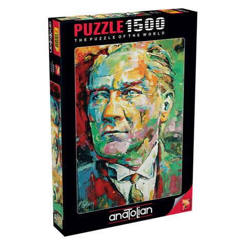 Mustafa Kemal Atatürk 3 1500 Piece Jigsaw Puzzle