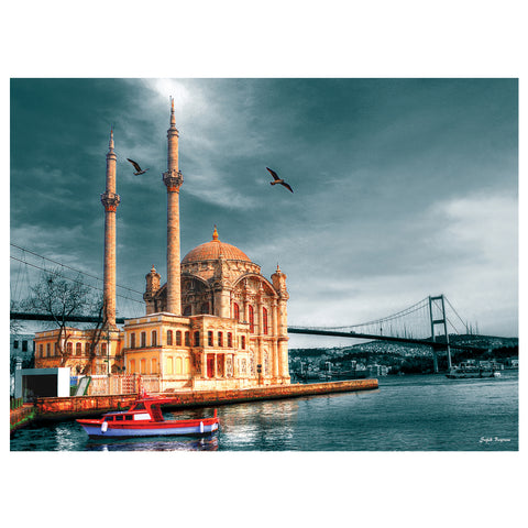 Ortaköy Cami Nostalji 1000 Piece Jigsaw Puzzle