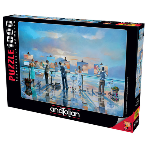 Painting Up a Storm 1000 Piece Jigsaw Puzzle