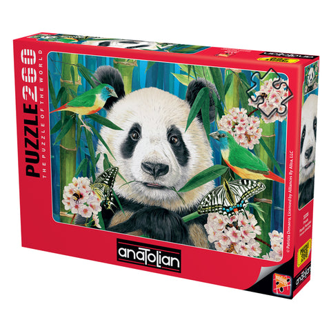 Panda Paradise 260 Piece Jigsaw Puzzle