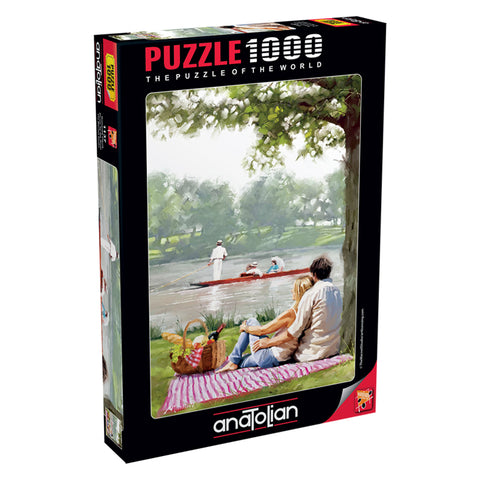 Picnic by the River 1000 Piece Jigsaw Puzzle