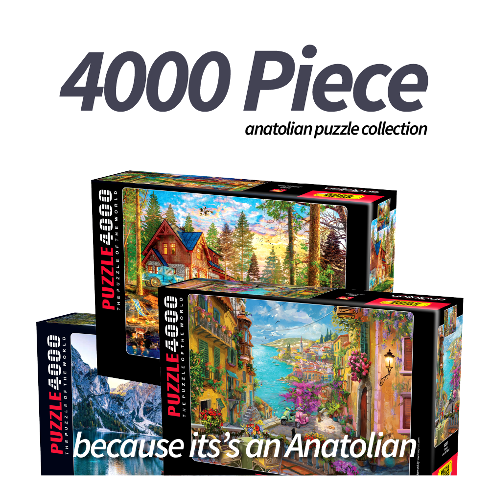 Anatolian Puzzle 1000 Pezzi - Multicolore, 66x48 Cm, Con Poster E Supporto Pezzi Persi