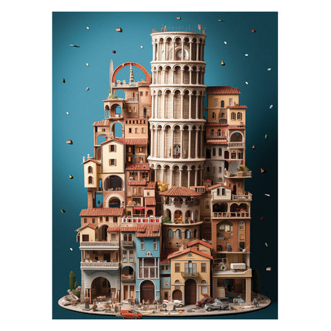 Pisa 1000 Piece Jigsaw Puzzle