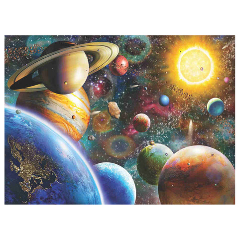 Planets in Space 1000 Piece Jigsaw Puzzle