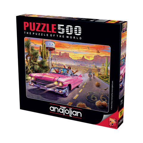 Route 66 500 Piece Jigsaw Puzzle