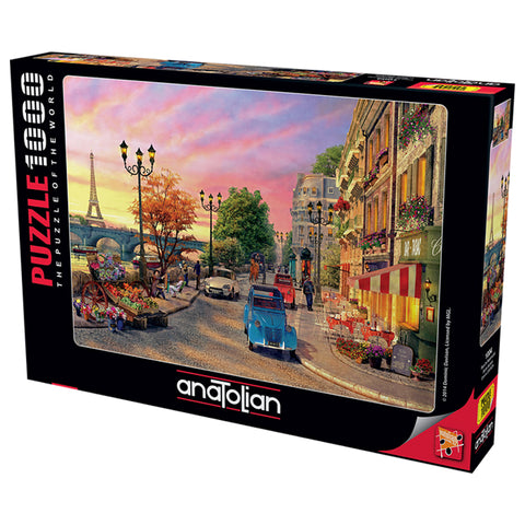 Seine Sunset 1000 Piece Jigsaw Puzzle