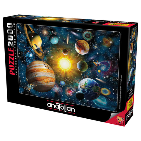 Solar System 2000 Piece Jigsaw Puzzle