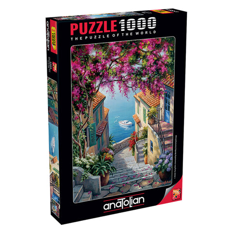 Stairs to the Sea 1000 Piece Jigsaw Puzzle