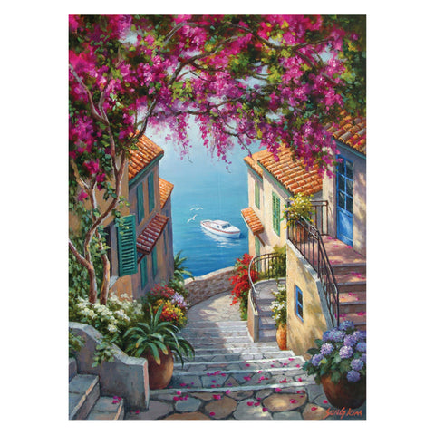 Stairs to the Sea 1000 Piece Jigsaw Puzzle