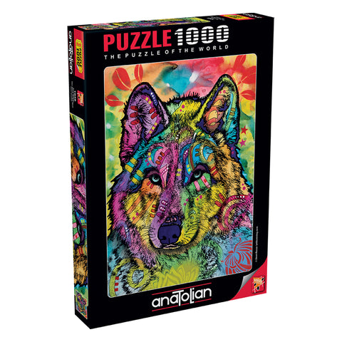 The Stare of the Wolf 1000 Piece Jigsaw Puzzle